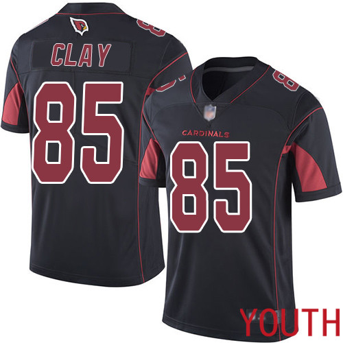 Arizona Cardinals Limited Black Youth Charles Clay Jersey NFL Football #85 Rush Vapor Untouchable